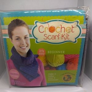 Crochet Scarf Kit (purple)
